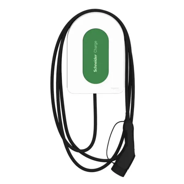 Зарядна станція Schneider Electric EVH5A07N2C5 1P+N Type2 32A 7,4кВт з вбудованим кабелем 5м - фото №1