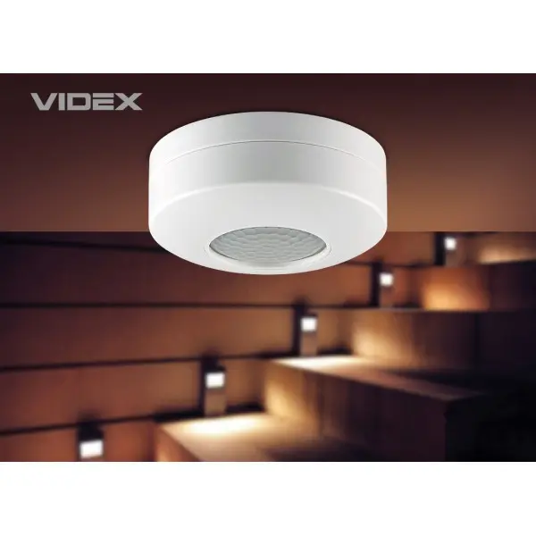 Інфрачервоний датчик руху Videx 1200Вт 220В (VL-SPC12W) - фото №3