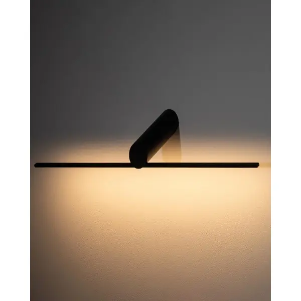 Бра, настенный светильник Nowodvorski 11431 Slash LED 1x10W 3000K 360Lm IP20 черный - фото №1 Бра, настенный светильник Nowodvorski 11431 Slash LED 1x10W 3000K 360Lm IP20 черный - фото №1