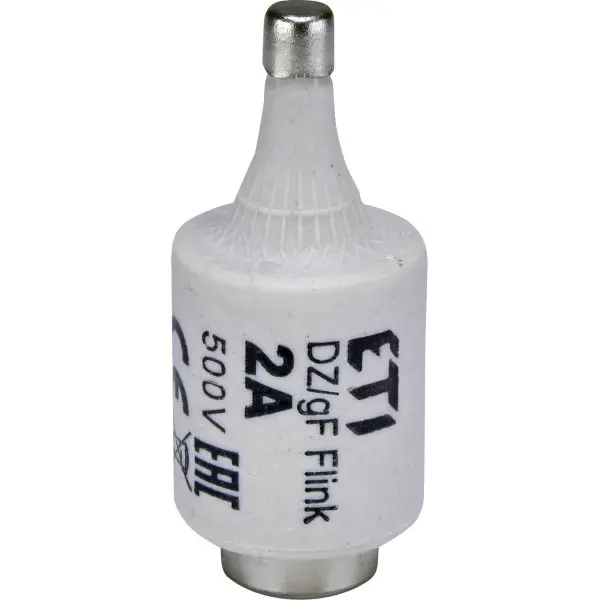 Предохранитель ETI 002312101 D II DZ 2A/500V