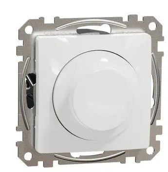 Поворотний світлорегулятор Schneider Electric Sedna Design & Elements RC 3-370 Вт білий SDD111501