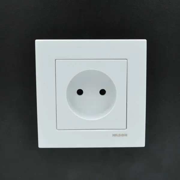 Розетка Nilson Moda біла 1-на без заземлення ( 21111015 ) - фото №3
