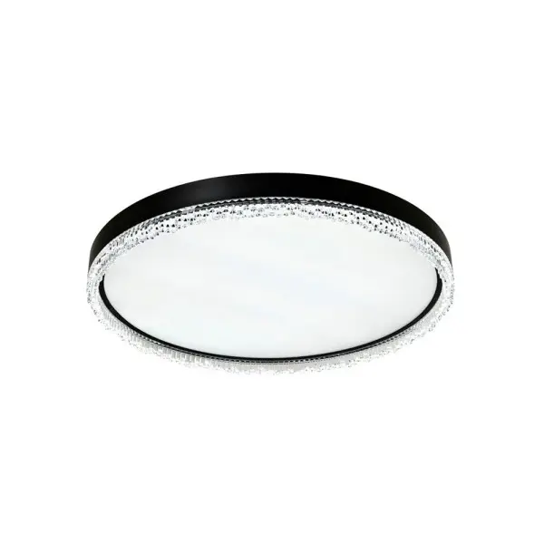 Світильник стельовий Zuma Line FM2304600R-MB Regi LED 1x70W 3000K/4000K/5000K 4014Lm IP20 чорний (5905316632158) - фото №1 Світильник стельовий Zuma Line FM2304600R-MB Regi LED 1x70W 3000K/4000K/5000K 4014Lm IP20 чорний (5905316632158) - фото №1