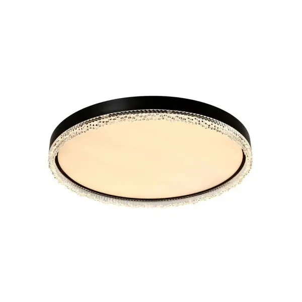 Світильник стельовий Zuma Line FM2304600R-MB Regi LED 1x70W 3000K/4000K/5000K 4014Lm IP20 чорний (5905316632158) - фото №2 Світильник стельовий Zuma Line FM2304600R-MB Regi LED 1x70W 3000K/4000K/5000K 4014Lm IP20 чорний (5905316632158) - фото №2