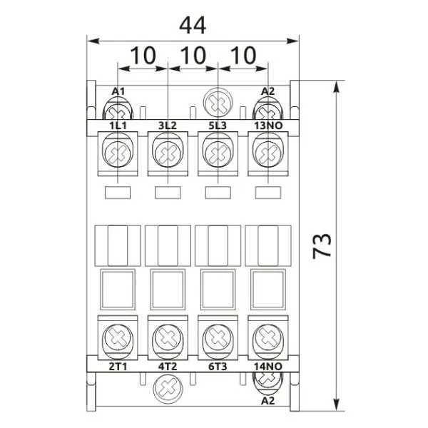 Магнитный пускатель Promfactor FC-1/16А 1NC AC24В (FC11016024) - фото №1