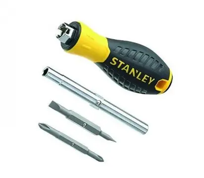 Набір біт Stanley 0-68-012 6 Way з тримачем (3шт) Набір біт Stanley 0-68-012 6 Way з тримачем (3шт)