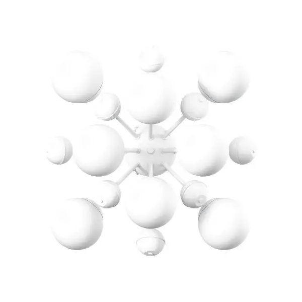 Люстра Pikart 34601-2 Burst G9 8x15W IP20 белая - фото №1
