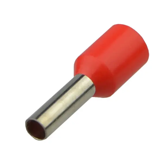 Изолированный трубчатый наконечник CNC E2512 HT 2,5-12 100шт красный (Б00042699)