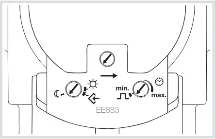 Датчик руху Hager EE883 - фото №3