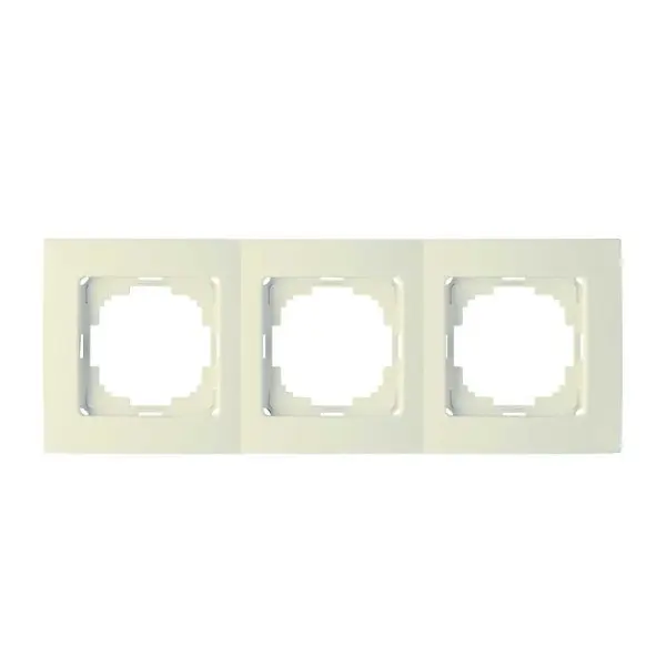 Рамка Nilson Touran кремова 3-на ( 24120093 )