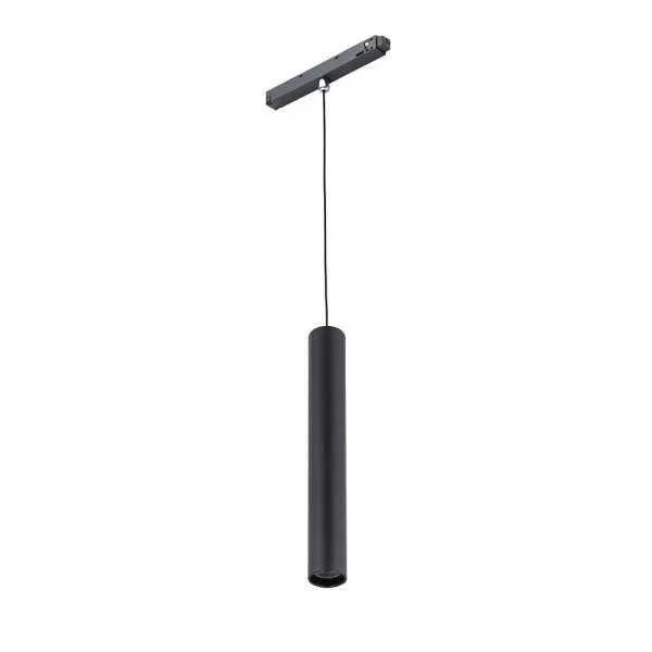 Магнитный трековый светильник Nowodvorski 10652 LVM Roller LED 1x9W 4000K 680Lm IP20 черный Магнитный трековый светильник Nowodvorski 10652 LVM Roller LED 1x9W 4000K 680Lm IP20 черный