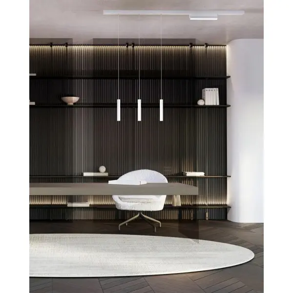 Магнітний трековий світильник Nowodvorski 11640 LVM Roller LED 1x9W 3000K 620Lm IP20 білий - фото №2