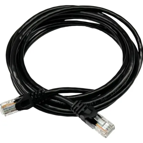 Патч-корд GEAR cat.5e UTP CCA 24AWG 30м чорний (GPC-UTPCCARJ45-30B)