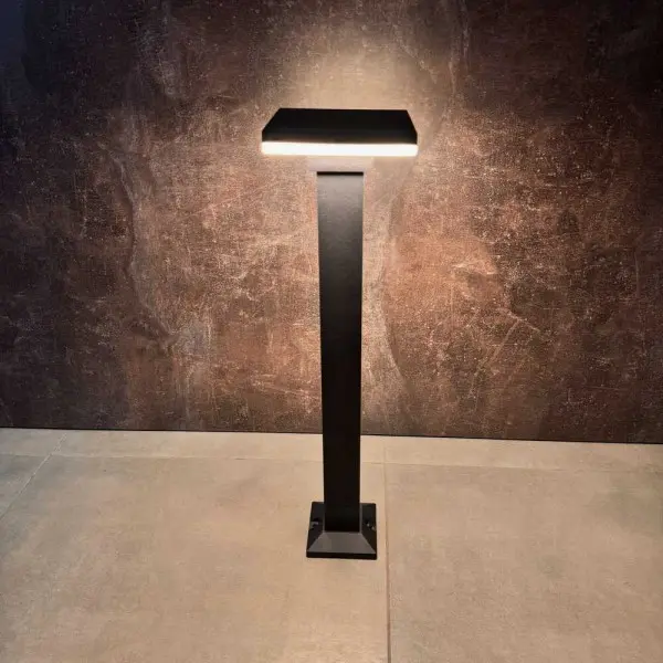 Светильник фасадный Violux HYATT-S 12 Вт IP65 черный ( 500520 ) - фото №5