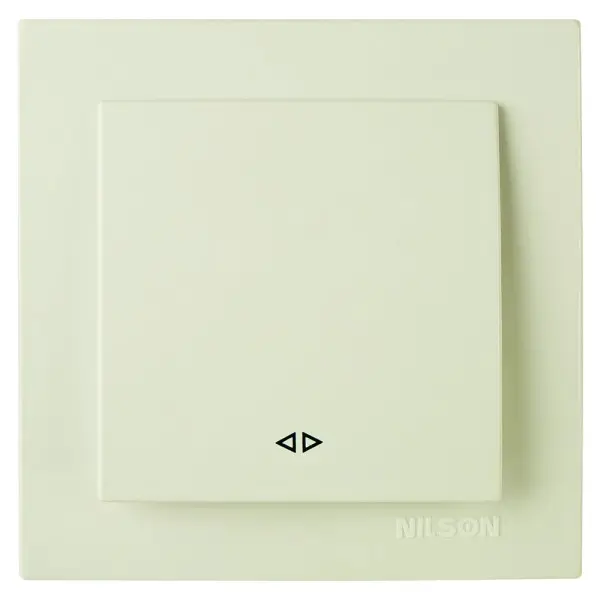 Выключатель Nilson Touran кремовый 1кл промежуточный ( 24121010 )