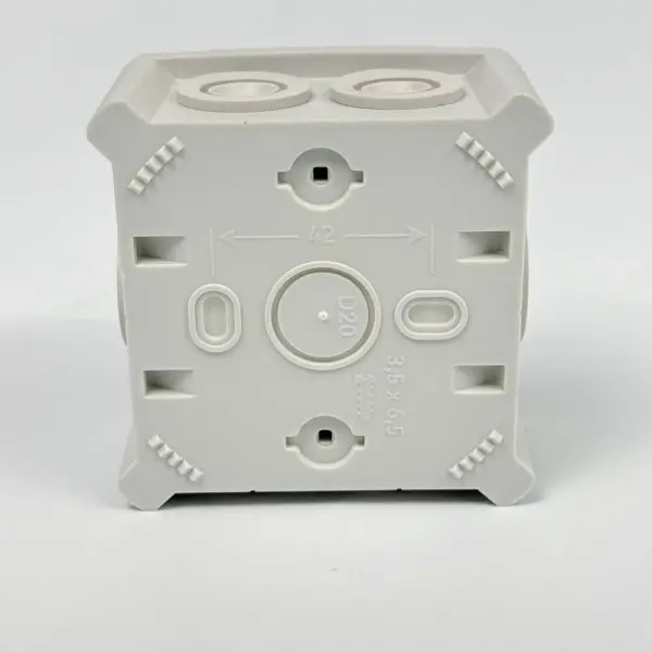 Коробка распределительная СКИМ K85 88х88х52 серая IP65 ( B1102006 ) - фото №3