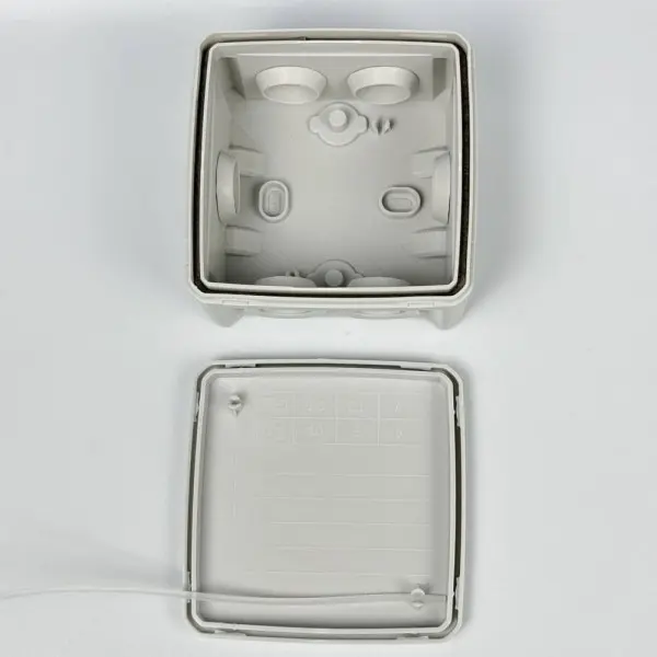 Коробка распределительная СКИМ K85 88х88х52 серая IP65 ( B1102006 ) - фото №5