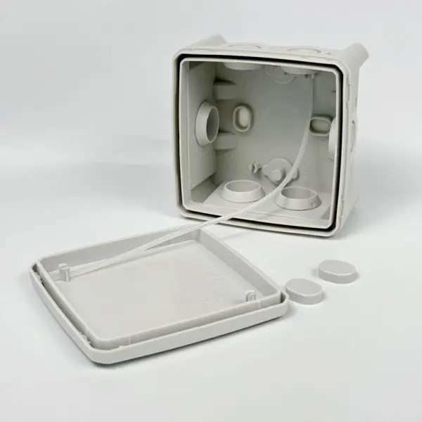 Коробка распределительная СКИМ K85 88х88х52 серая IP65 ( B1102006 ) - фото №7