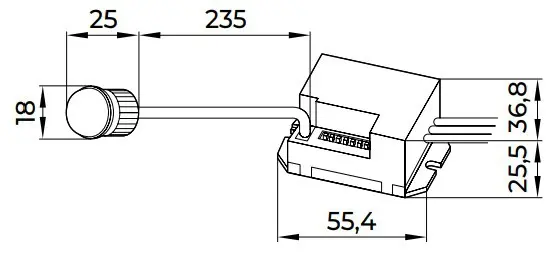 Інфрачервоний датчик руху E.Next e.sensor.pir.24.white 360° білий (s061017) - фото №1 Інфрачервоний датчик руху E.Next e.sensor.pir.24.white 360° білий (s061017) - фото №1