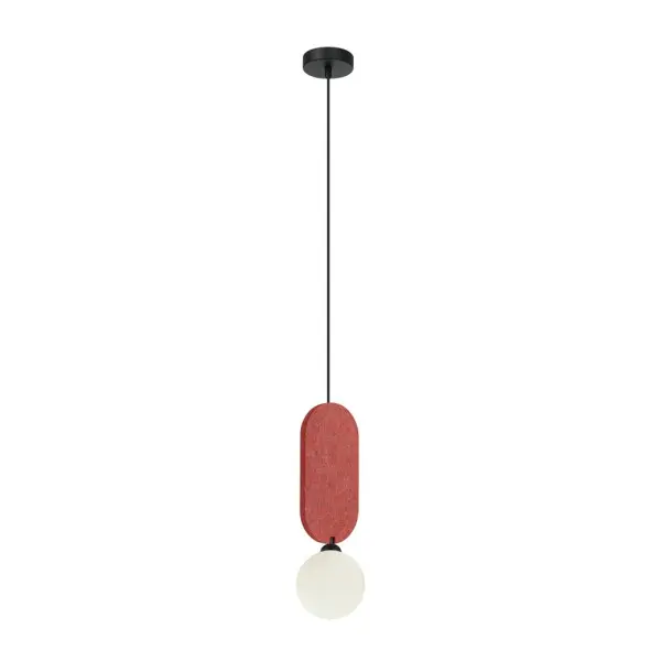 Подвесной светильник, люстра Italux PND-59815-1-RED Lorenzo G9 1x25W IP20 красный Подвесной светильник, люстра Italux PND-59815-1-RED Lorenzo G9 1x25W IP20 красный