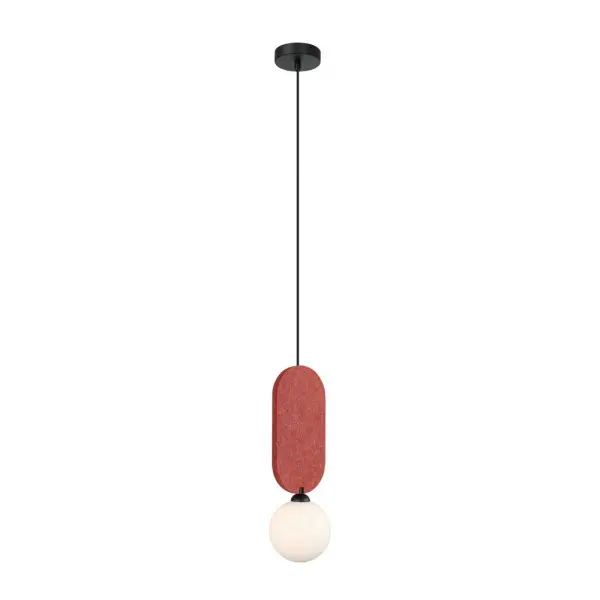Подвесной светильник, люстра Italux PND-59815-1-RED Lorenzo G9 1x25W IP20 красный - фото №2 Подвесной светильник, люстра Italux PND-59815-1-RED Lorenzo G9 1x25W IP20 красный - фото №2