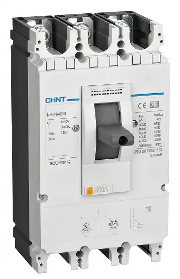 Корпусний автоматичний вимикач Chint NM8N-400S TM 400 3P