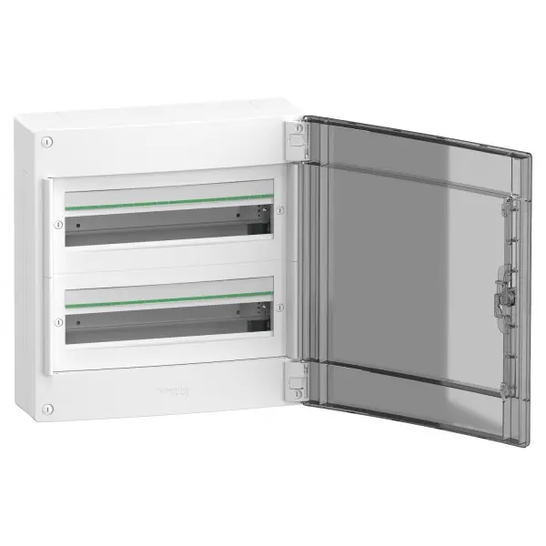 Навесной щит Schneider Electric PrismaSeT XS LVSXR218 2 ряда 36М дымчатые двери - фото №1