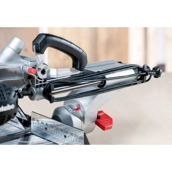 Торцовочная пила Metabo KGSV 216 M (619261000) (с протяжкой) - фото №5