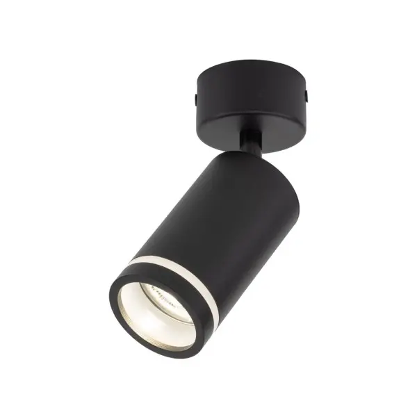 Світильник поворотний, спот TK Lighting 6910 Jet GU10 1x10W IP20 чорний - фото №3