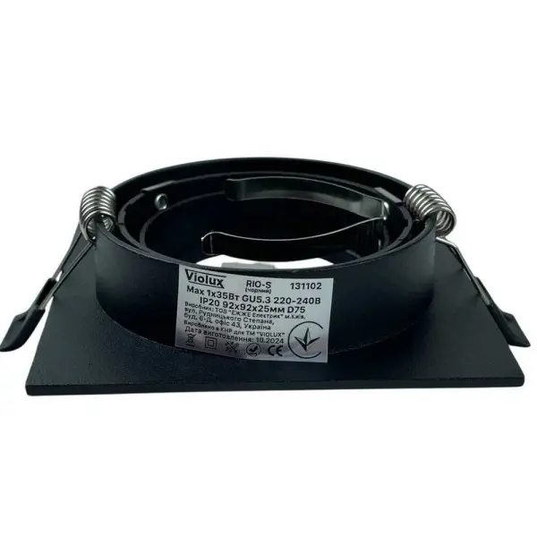 Светильник точечный Violux RIO-S GU5.3 IP20 черный ( 131102 ) - фото №3