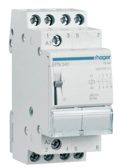 Імпульсне реле Hager EPN540 230В/16А 4НО