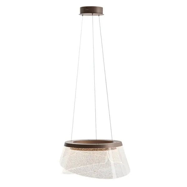 Подвесной светильник, люстра Italux PND-59178-47W-3K Foren LED 1x47W 3000K 3400Lm IP20 коричневый - фото №3 Подвесной светильник, люстра Italux PND-59178-47W-3K Foren LED 1x47W 3000K 3400Lm IP20 коричневый - фото №3