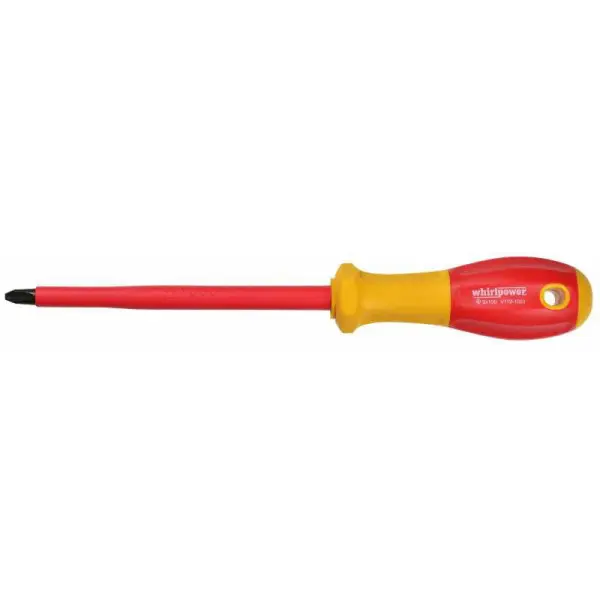 Диэлектрическая отвертка Whirlpower V112-1002 PH2x100 Диэлектрическая отвертка Whirlpower V112-1002 PH2x100