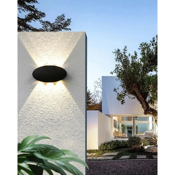 Уличный светильник Italux OWL-55034-BK Pontas LED 1x6W 3000K 430Lm IP54 черный - фото №2