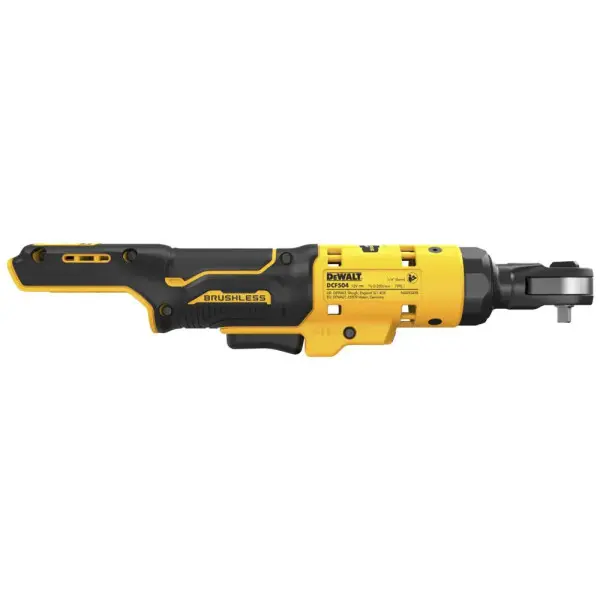Гайковерт угловой (ключ-храповик) DeWALT DCF504N бесщеточный XR Li-Ion 12В 54Нм 0-250об/мин - фото №3 Гайковерт угловой (ключ-храповик) DeWALT DCF504N бесщеточный XR Li-Ion 12В 54Нм 0-250об/мин - фото №3