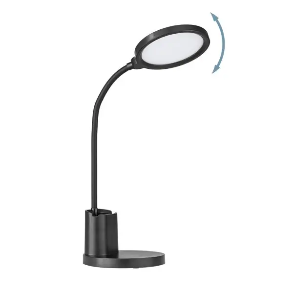 Настільна лампа Eglo 900528 Brolini LED 1x2W 2700K-6500K 300Lm IP20 чорна - фото №4