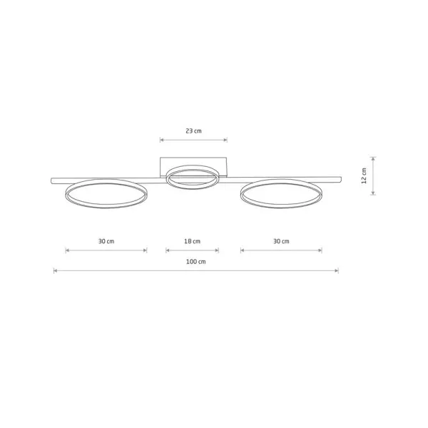 Люстра Nowodvorski 10866 Circolo LED 3x33W 4000K 1200Lm IP20 черная - фото №4 Люстра Nowodvorski 10866 Circolo LED 3x33W 4000K 1200Lm IP20 черная - фото №4