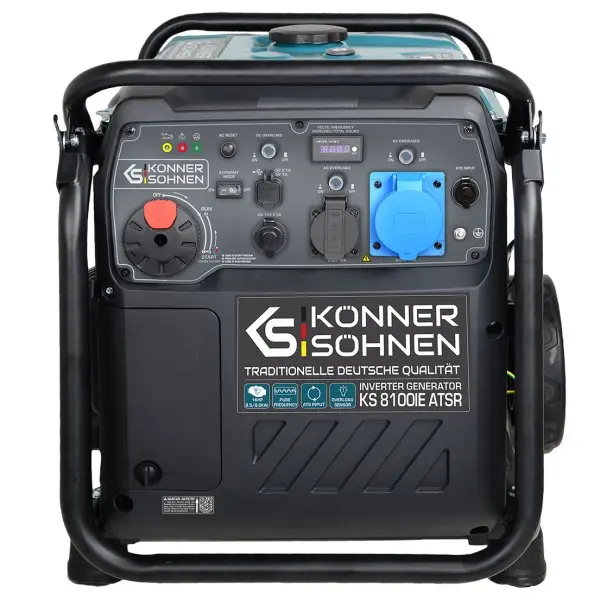 Инверторный генератор Könner&Söhnen KS 8100iE ATSR - фото №1