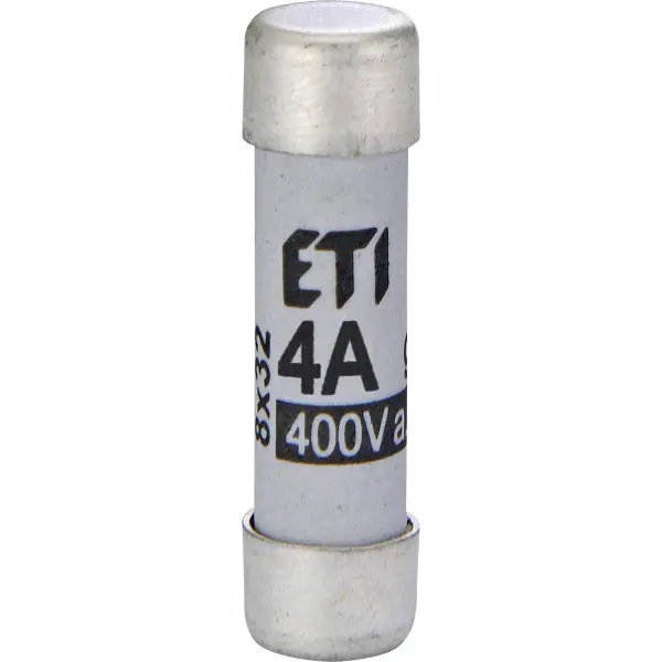 Запобіжник ETI 002610003 CH 8x32 gG 4A 400V Запобіжник ETI 002610003 CH 8x32 gG 4A 400V
