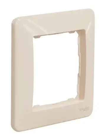 Рамка 1-постовая Schneider Electric Sedna Design бежевая SDD312801 - фото №1 Рамка 1-постовая Schneider Electric Sedna Design бежевая SDD312801 - фото №1