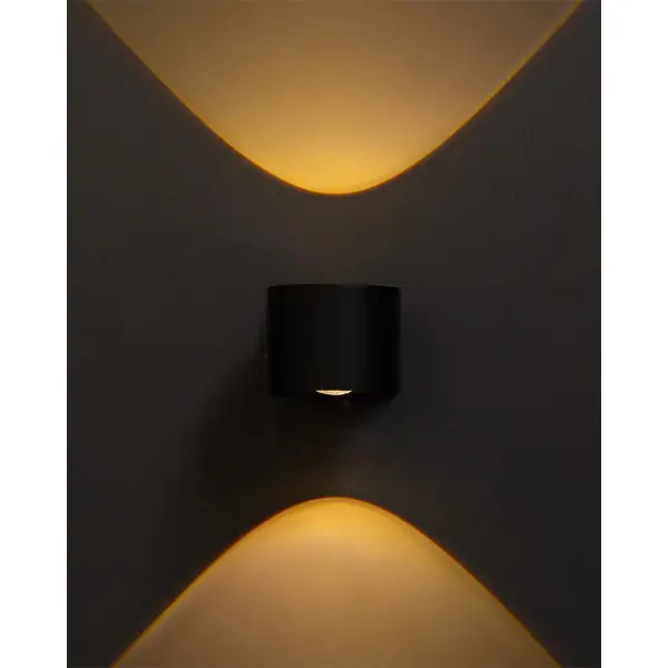 Вуличний світильник MJ-Light MJ17007 Oro LED 1x6W 3000K 324Lm IP54 чорний - фото №1