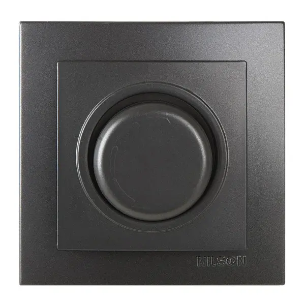 Світлорегулятор Nilson Touran антрацит 1000W з підсвіткою ( 24161053 )