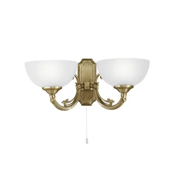 Бра, настенный светильник Eglo 82752 Savoy E14 2x40W IP20 бронзовый