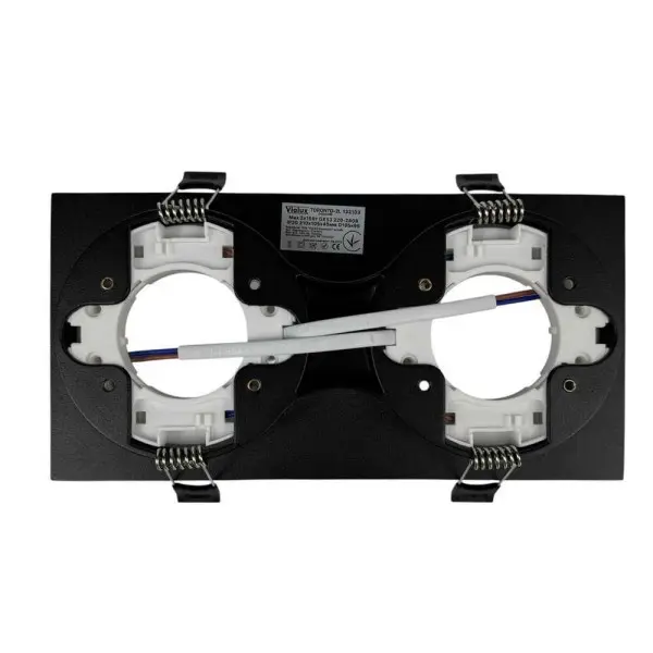 Светильник точечный Violux TORONTO-2L GX53 IP20 черный ( 132103 ) - фото №2