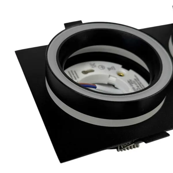 Светильник точечный Violux TORONTO-2L GX53 IP20 черный ( 132103 ) - фото №4