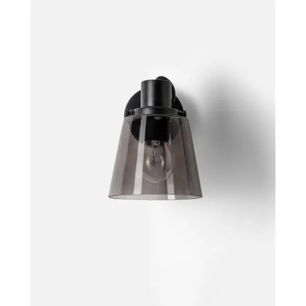 Бра, настенный светильник Zuma Line S230827401 Badosa E27 1x6W IP44 черный (5905316650701) - фото №1