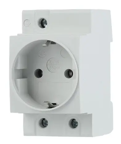 Розетка на DIN-рейку CNC TMS-5 L+N+PE 16A (Б00038795)