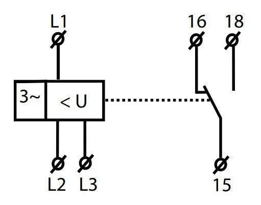 Реле контролю фаз HRN-57 - фото №1