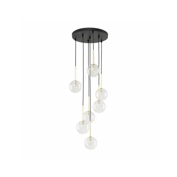 Підвісний світильник, люстра TK Lighting 5362 Nilos G9 7x6W IP20 Чорний Підвісний світильник, люстра TK Lighting 5362 Nilos G9 7x6W IP20 Чорний
