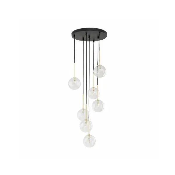 Підвісний світильник, люстра TK Lighting 5362 Nilos G9 7x6W IP20 Чорний - фото №4 Підвісний світильник, люстра TK Lighting 5362 Nilos G9 7x6W IP20 Чорний - фото №4